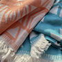 Cotton Beach Towel, Anniversary Gift For Couple, thumbnail 5 of 11