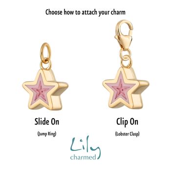 Selection Of Gold Plated Geometric Charms, 2 of 7