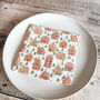 Gingerbread House Napkins Festive Red And Green 20 Pack, thumbnail 2 of 3