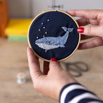 Mini Ocean Embroidery Kit Set Of Three, 2 of 4