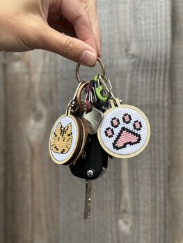 My Resting Stitch Face! Mini Matchbox Cross Stitch Kit, 9 of 12