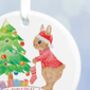Baby's First Christmas Tree Decoration Az1, thumbnail 2 of 6