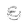 Double Drop Ear Cuff, thumbnail 1 of 6