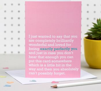 Exactly Perfectly You : Card To Celebrate Someone Great, 4 of 6