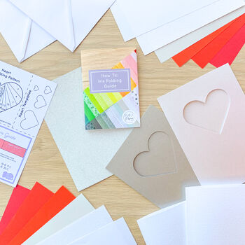 Love Heart Card Making Kit | Iris Folding, 2 of 5