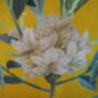 Mustard Velvet Exotic Flora, thumbnail 5 of 6