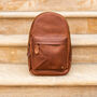 Personalised Leather Classic Backpack/Rucksack, thumbnail 2 of 12