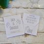 Doodle Wedding Tea Bag Favour A Pack Of 10, thumbnail 9 of 12