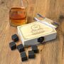 Personalised Whisky Stones Gift In Pine Wood Box, thumbnail 1 of 4