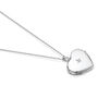 Personalised Sterling Silver Heart Locket With Diamond, thumbnail 7 of 12