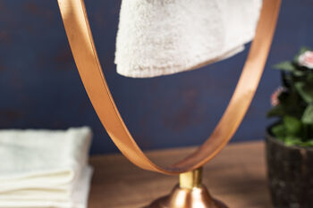 Handmade Solid Copper Towel Bar, 3 of 7
