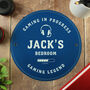 Personalised Gaming Blue Wall Plaque, thumbnail 2 of 2