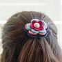 Felt Four Flower Hair Band, thumbnail 4 of 5