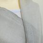 Grey Silver Scarf / Wrap With Cashmere, thumbnail 4 of 5