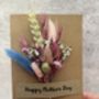 Mother’s Day Card Dried Flowers, thumbnail 3 of 8