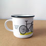 Personalised Seriously Fast Dad Cyclists Gift Mug, thumbnail 2 of 12