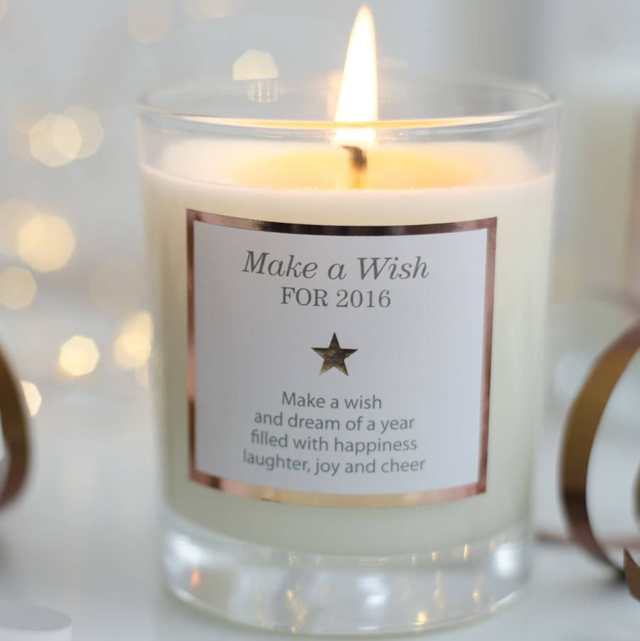 2016 New Year Scented Candle, 1 of 3