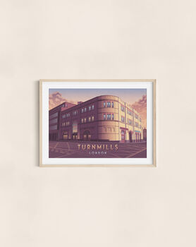 Turnmills London Travel Poster Art Print, 2 of 8