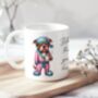 Personalised Pitbull Morning Coffee Pet Dog Gift Mug, thumbnail 1 of 2