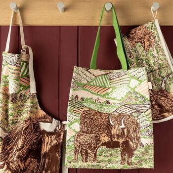 Highland Cow Love Tote Bag, 10 of 10