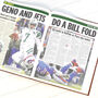 Buffalo Bills Personalised Gift Newspaper Book, thumbnail 10 of 11