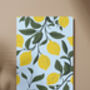 Lemon Art Print, Citrus Prints, Fruit Art, thumbnail 5 of 7
