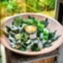 Rainbow Sandstone Birdbath Bowl, thumbnail 4 of 5