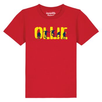 Skateboard Ollie Children's T Shirt, 2 of 3