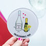 Funny Prosecco Coaster For Mum, thumbnail 1 of 6