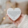 Personalised Thank You Heart Ceramic Keepsake, thumbnail 3 of 5