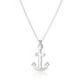 Ladies Personalised Maxi Anchor Necklace, thumbnail 2 of 9