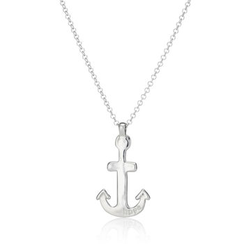 Ladies Personalised Maxi Anchor Necklace, 2 of 9