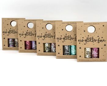 Mini Box Multi Pack Of Eco Glitter, 2 of 9