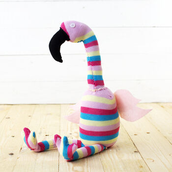Sock Flamingo Craft Kit, 2 of 7