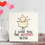 I Love You The Mostest Personalised Card, thumbnail 1 of 4