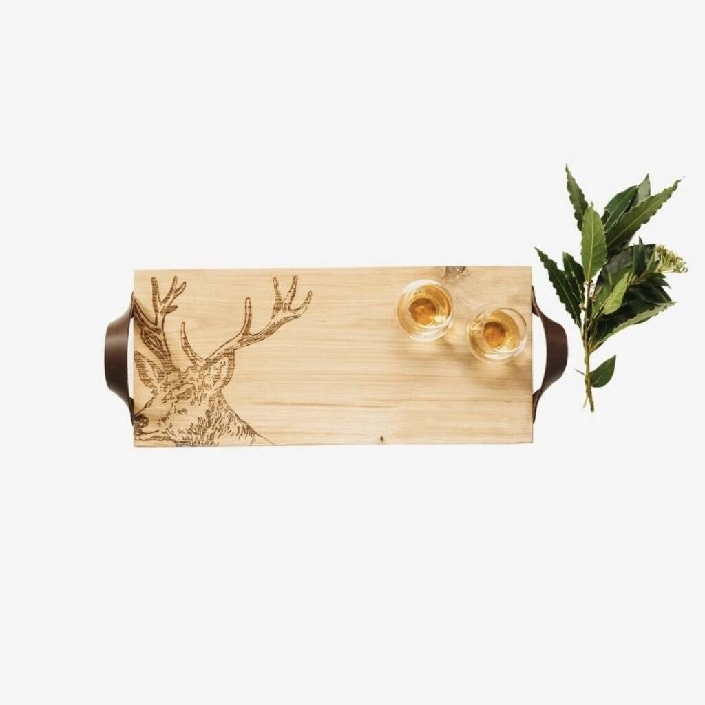 Stag Oak Serving Tray, 1 of 2
