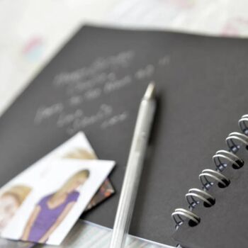 Eucalyptus Heart Wedding Guest Book, 5 of 7