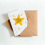 Happy First Birthday Little Star Card, thumbnail 2 of 2