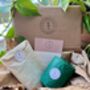 Pure Clary Sage And Lime Candle With 70g Lavender Bergamot Bath Salts Gift Set, thumbnail 6 of 6