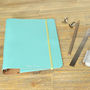 Personalised Diary Binder A5 In Leather With Rubber, thumbnail 3 of 7