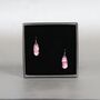 Stunning Dusky Pink Earrings, thumbnail 1 of 5