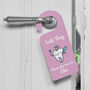 Tooth Fairy Stop Here Acrylic Bedroom Door Hanger Sign, thumbnail 1 of 2