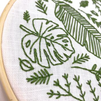 Plant Lover Embroidery Kit, 5 of 12