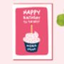 Happy Birthday Work Mum Funny Card, thumbnail 1 of 7