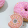 Make Your Own Donut Brooch Cross Stitch Kit, thumbnail 6 of 7