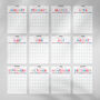 2026 Monthly Wall Planner Individual Pages, thumbnail 2 of 10