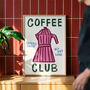 Coffee Club Art Print, thumbnail 3 of 9