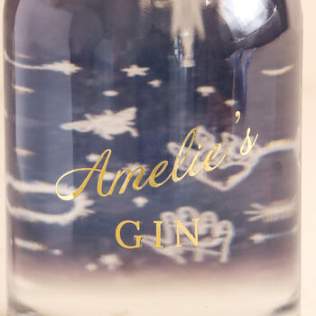 Personalised 500ml Name Celestial Gin, 2 of 3