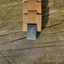 Coral White Face Bamboo Watch With Bamboo Strap, thumbnail 6 of 7