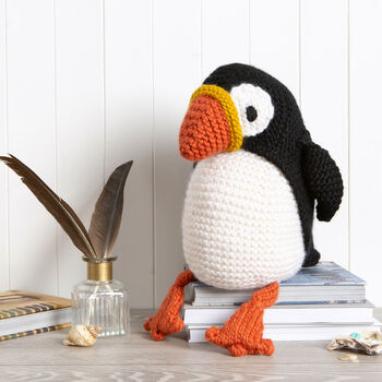 Giant Patrick The Puffin Knitting Kit, 3 of 10